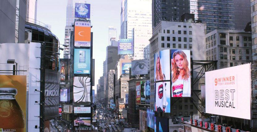 美國(guó)紐約時(shí)代廣場(chǎng)百老匯1552