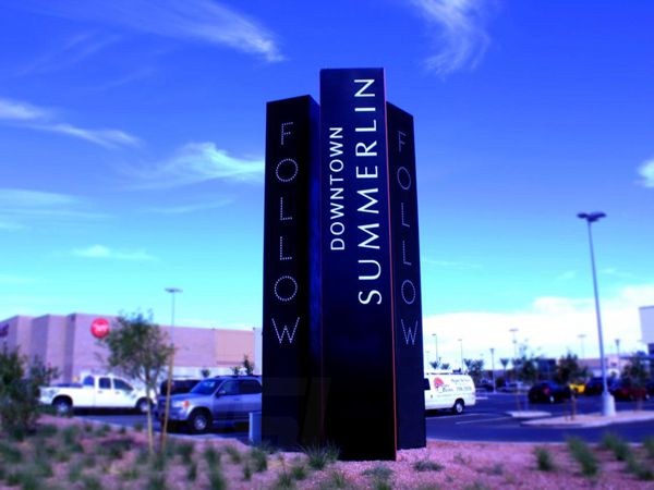 美國內華達州拉斯維加斯市區(qū)薩默林室外led全彩顯示屏