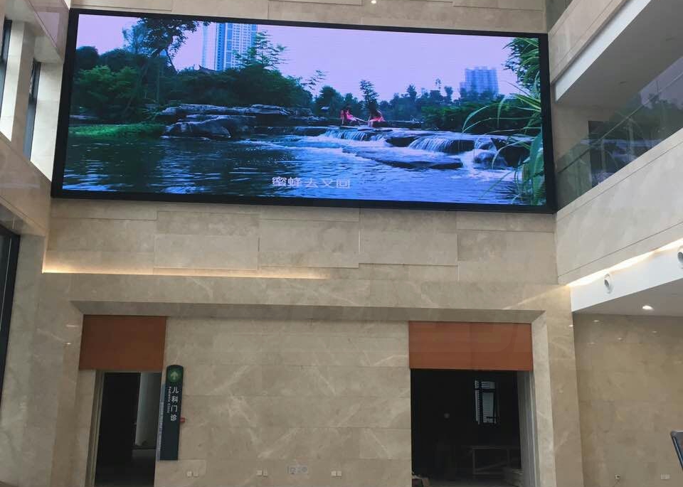 重慶壁山人民醫院室內全彩顯示屏