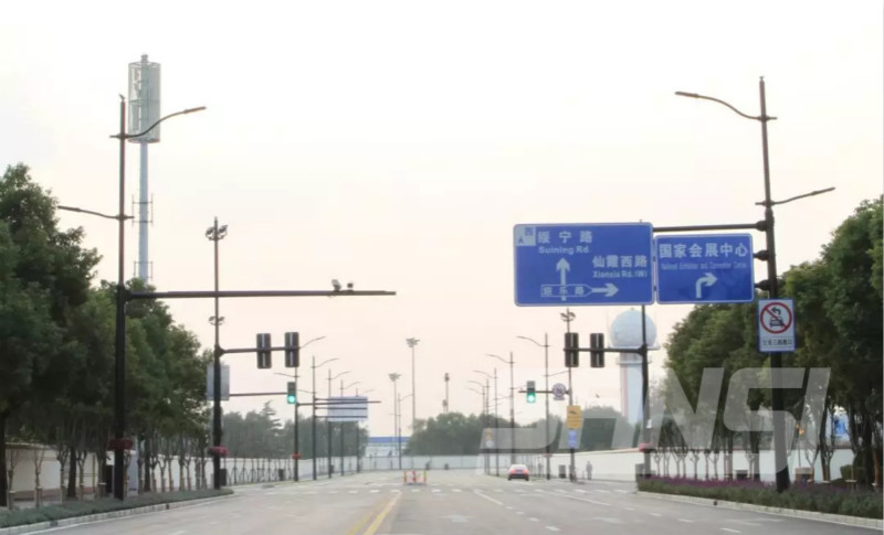 進(jìn)博會多桿合一項(xiàng)目