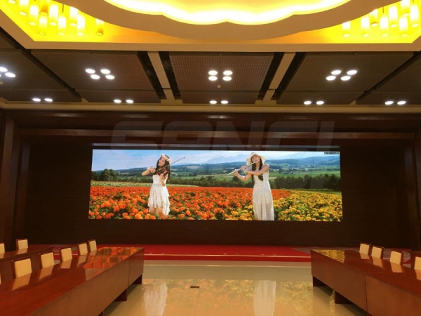 北京 國防大學綜合辦公樓多功能廳P1.6（上海三思承建）