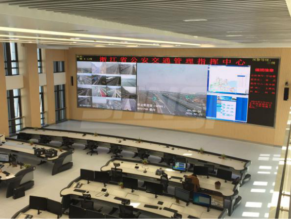 交通指揮中心,引入先進,LED大屏,構(gòu)建全方位,交通信息樞紐