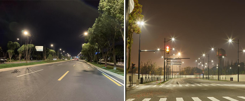 舟山海天大道道路照明、聯虹路道路照明