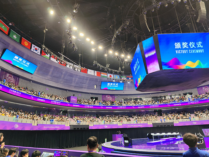 電競首金,LED顯示屏,高清呈現,亞運精彩,這家企業來自閔行