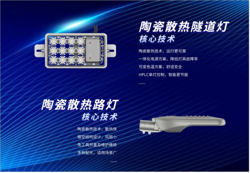 LED隧道燈,智能調光,節能