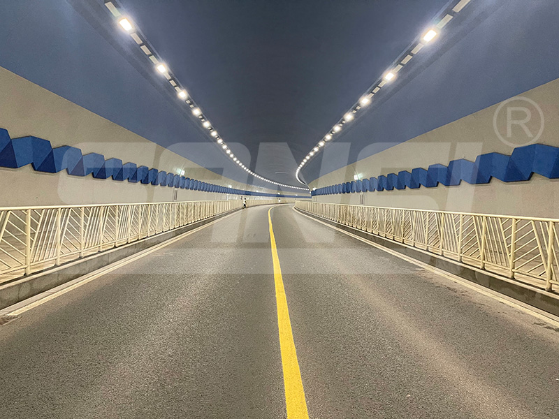 綠色,隧道建設,LED照明,照明系統,實現,零光污染設計