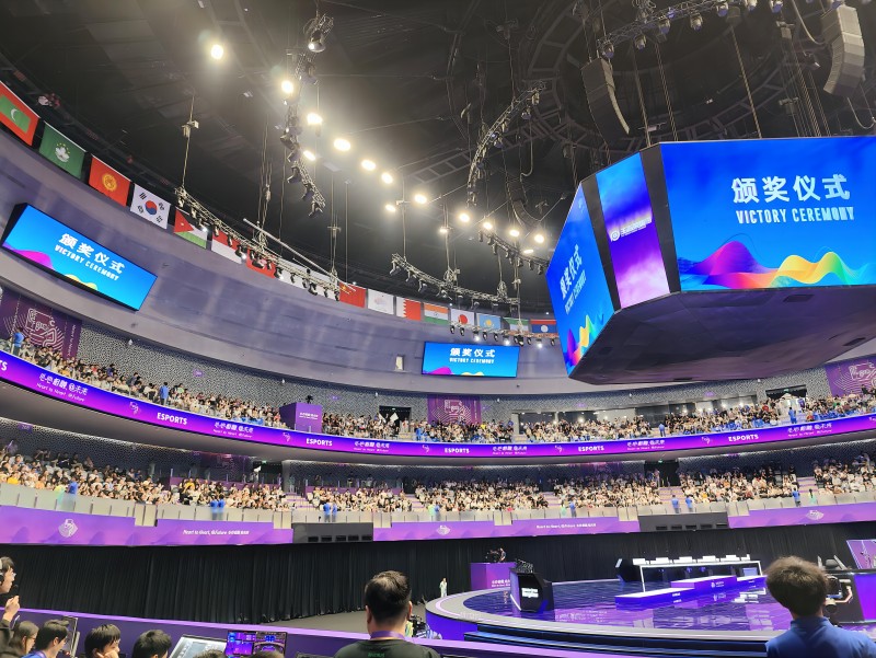 電競賽事,360°,環形,LED屏,亮相曝光