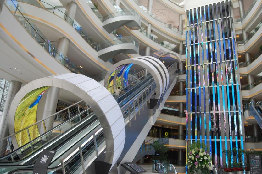 三思,LED異形屏,打破邊界,重塑空間美學(xué),功能價(jià)值