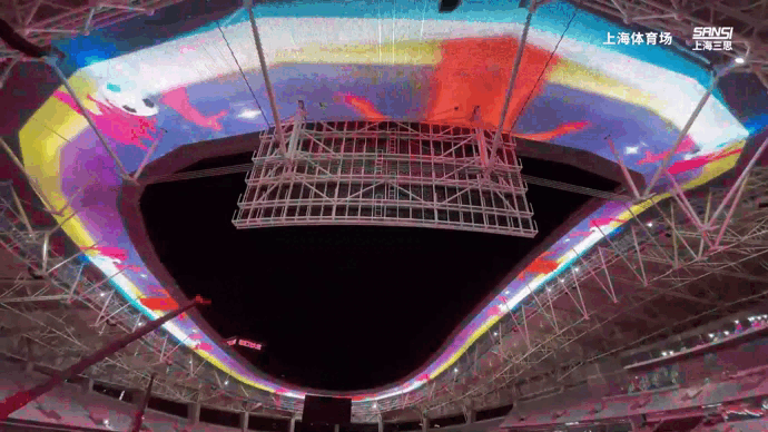 三思,科技賦能,十五運,深圳體育中心,全球首創,多功能,轉換,顯示系統,揭密